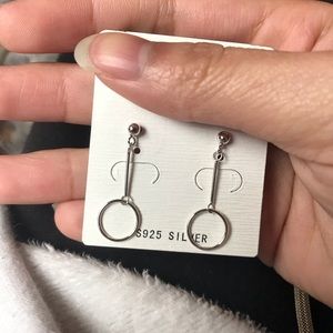 ⭐️ Sterling silver post drop earrings